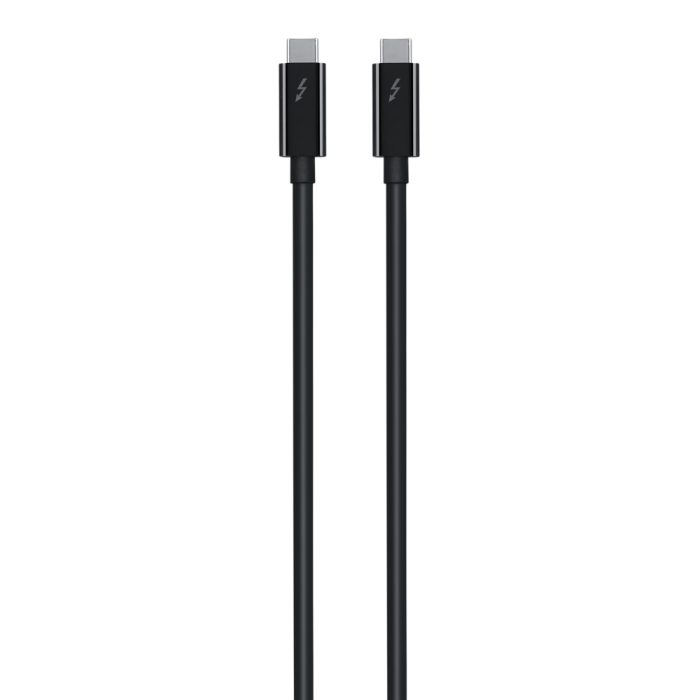 Apple Thunderbolt Cable (0.5 m), Black, Model A1410, MF640ZMA