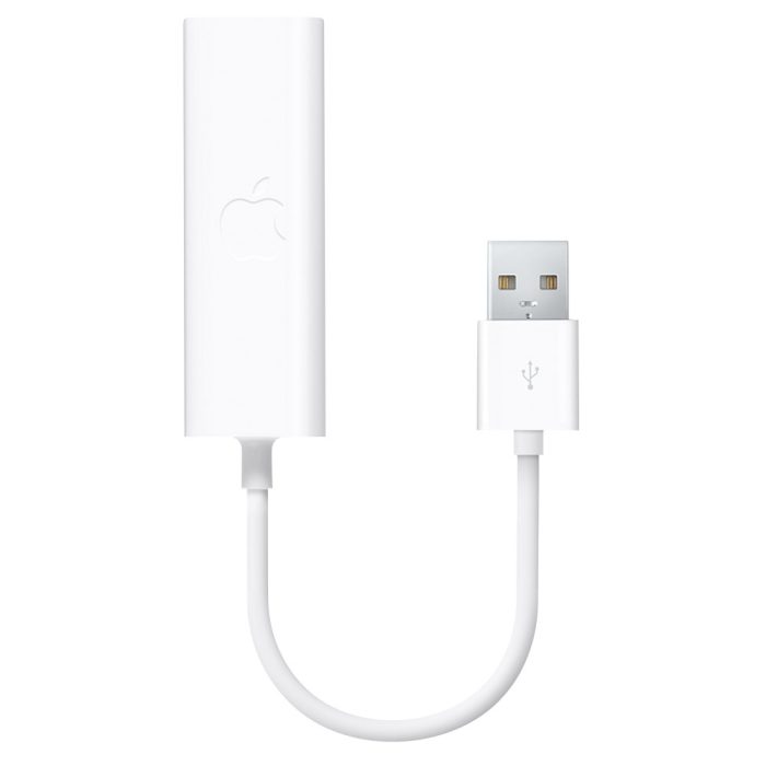 Адаптер Apple USB Ethernet, Model A1277, MC704ZMA