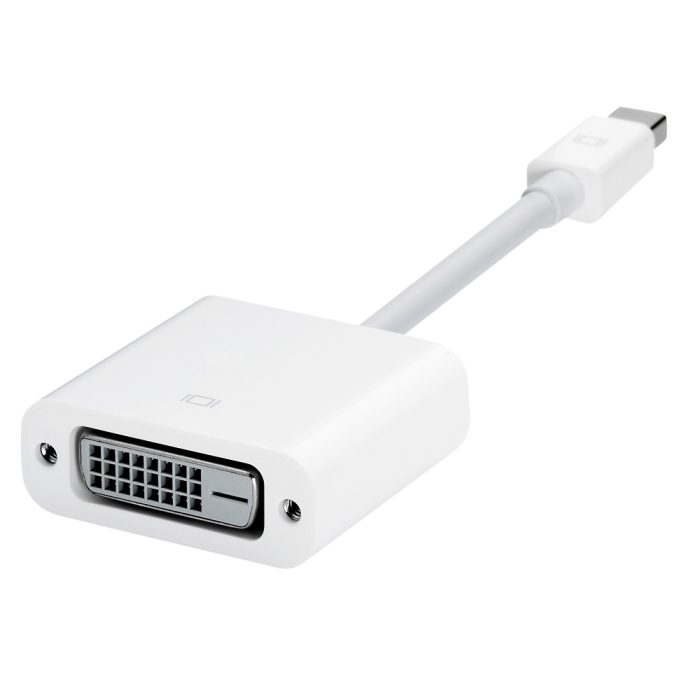 Apple Адаптер Mini DisplayPort - DVI, Model A1305