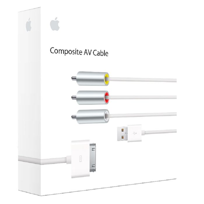 Composite AV Cable Apple